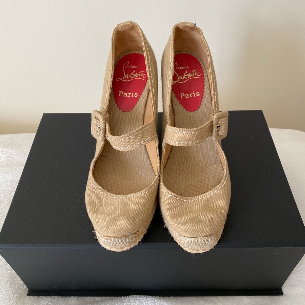 Christian Louboutin Wedge - Picture 1 of 7